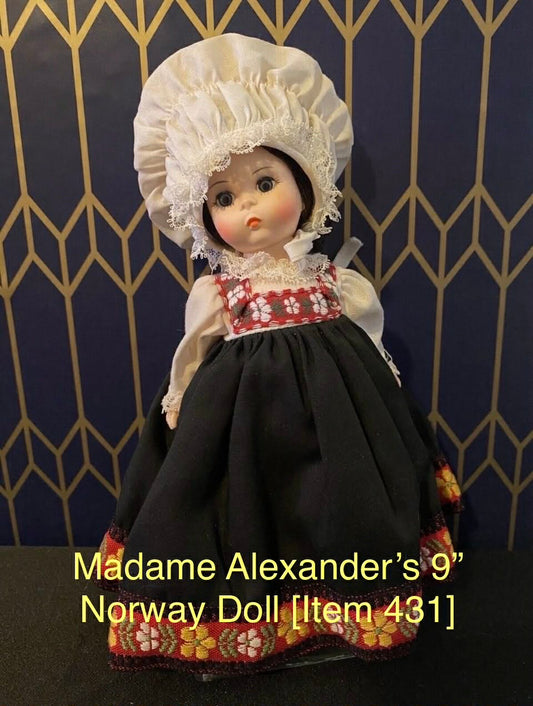 Madame Alexander’s 9” Norway Doll [Item 431]