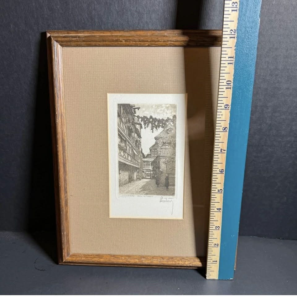 Original Etching with Authentic Signature [Art 028]