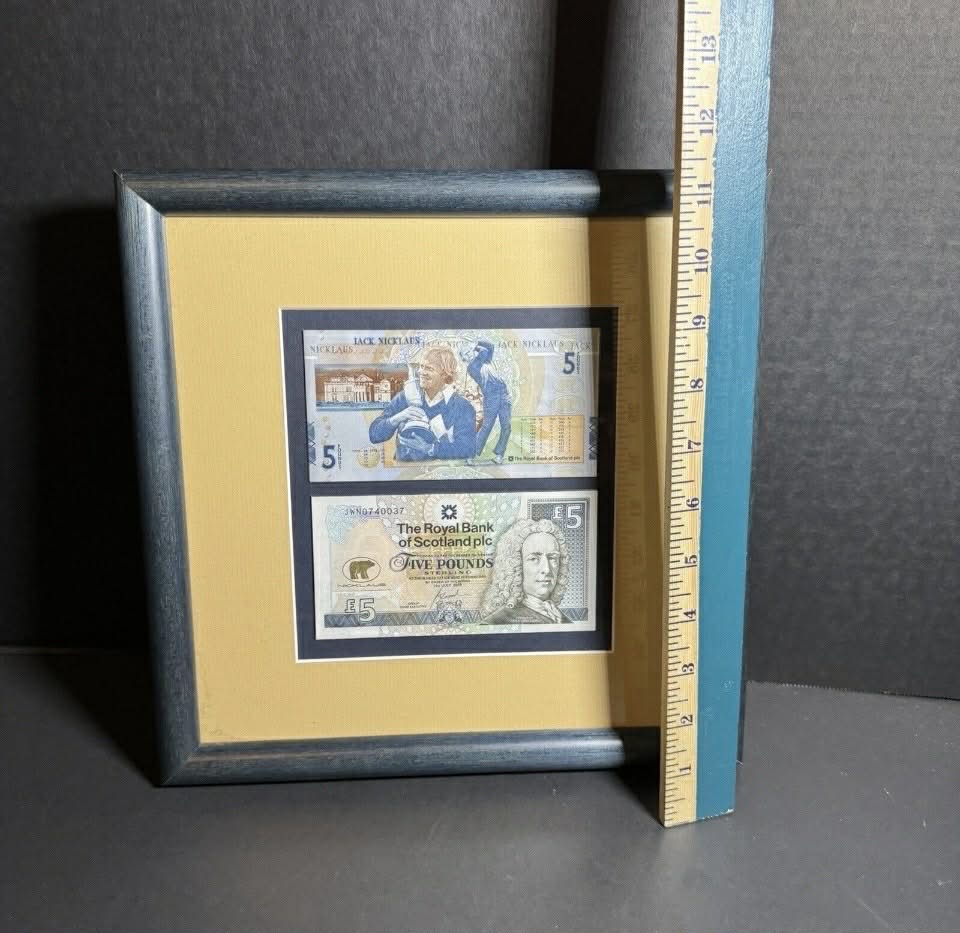 Jack Nicklaus Golfer Commemorative Framed Art Display [Art 034]