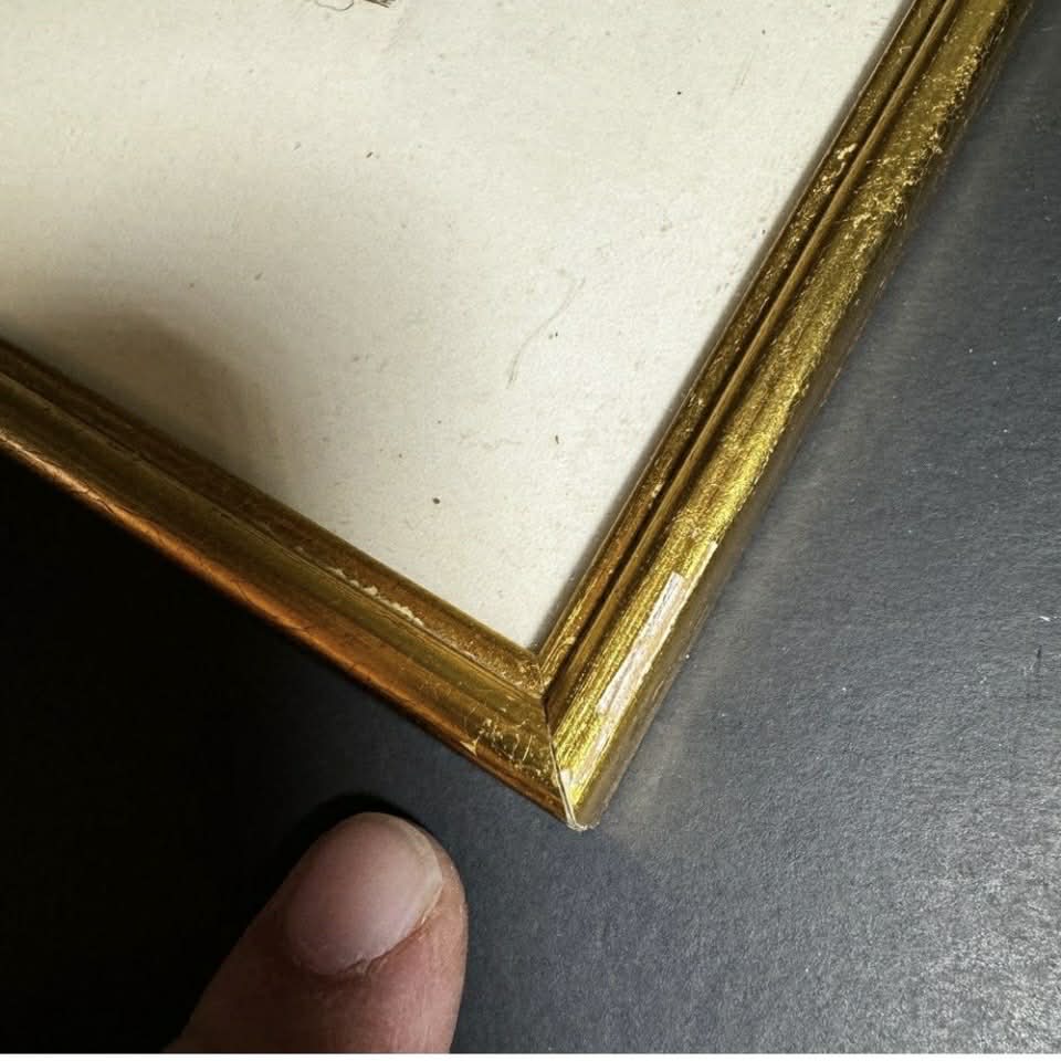 Pair of SIGNED Hand Colored Etchings [Art 048]