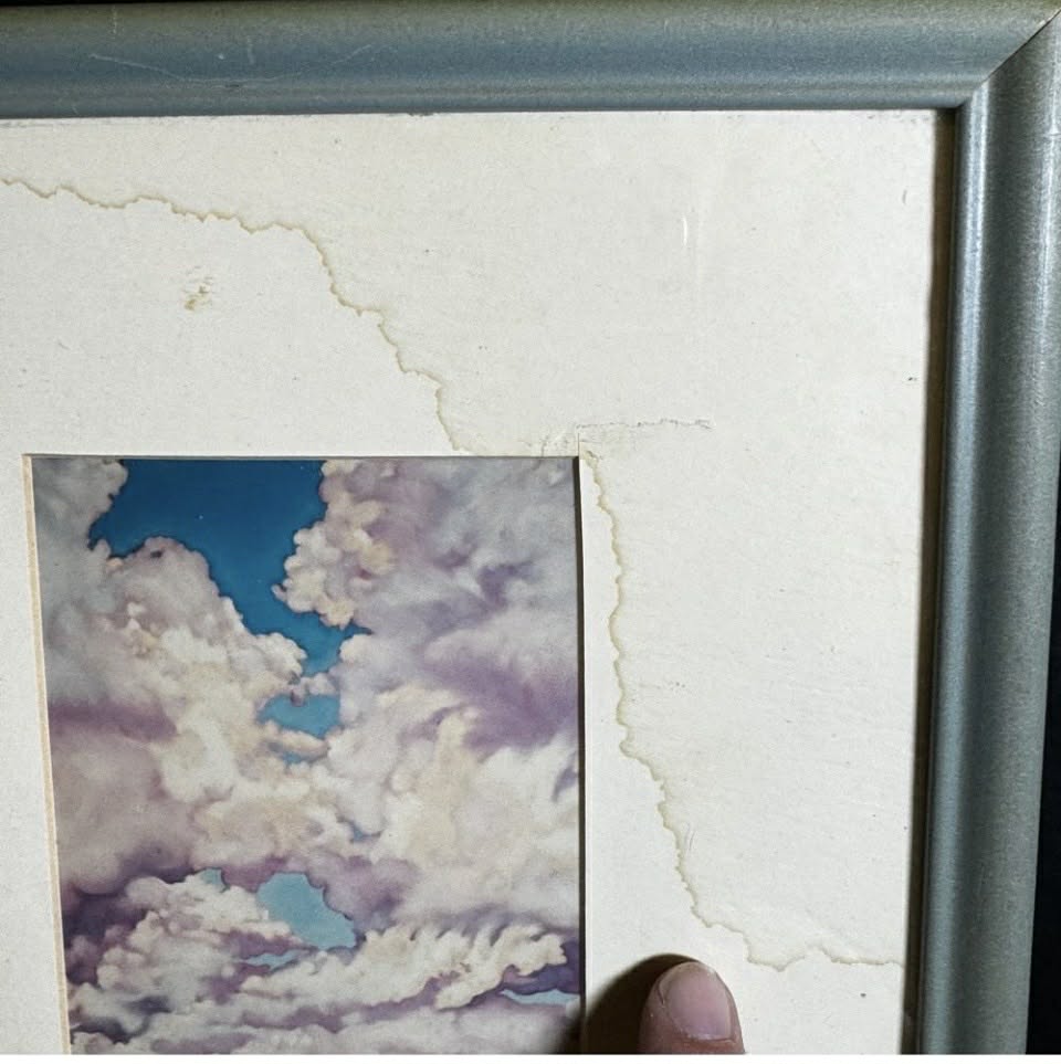 Signed Cloudy Sky "Hand Scapes" Photograph [Art 052]