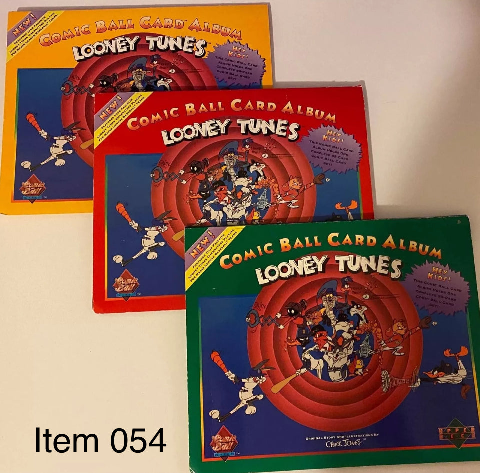 Looney Tunes MLB Baseball Complete Card Books 1990 [Item 054]