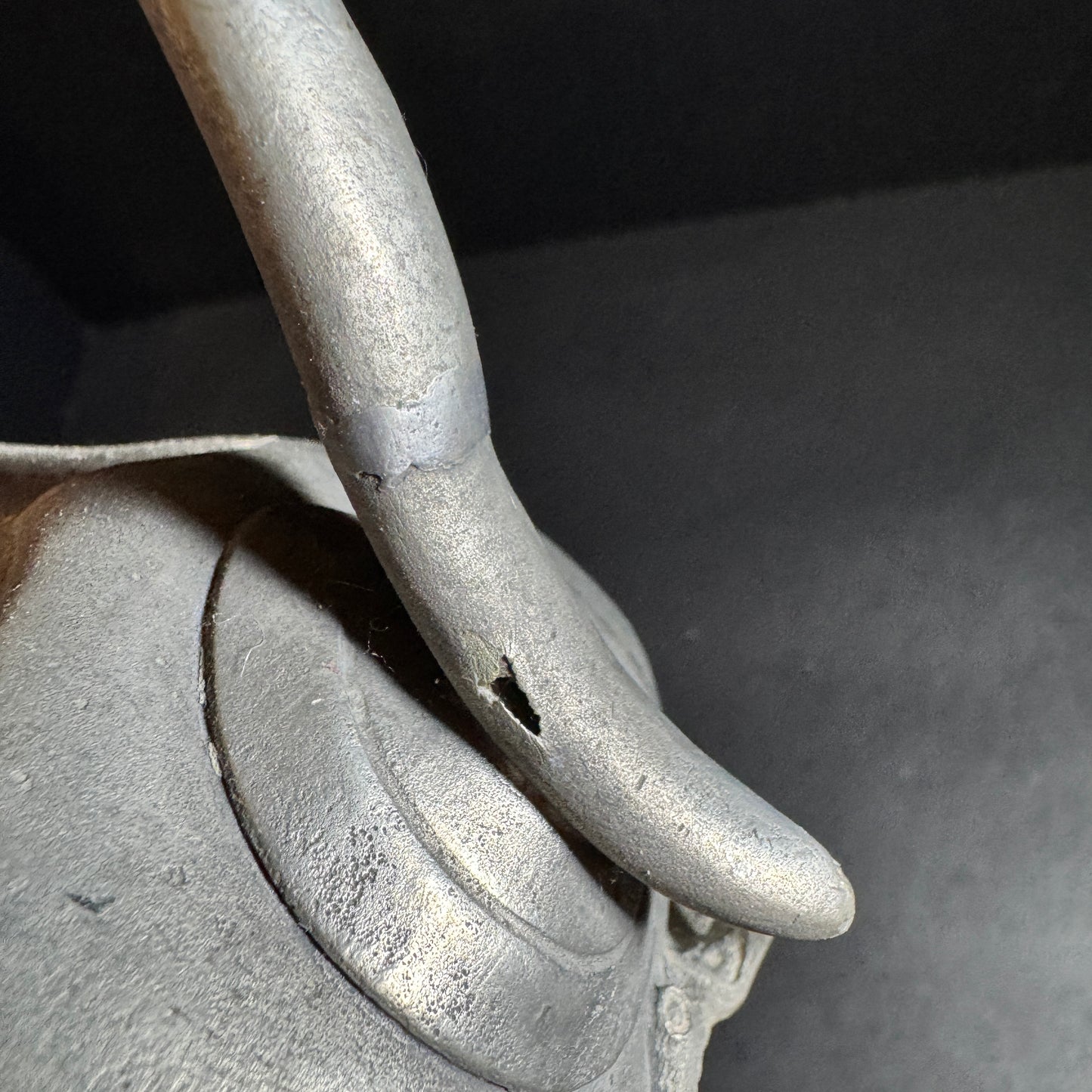 Vintage Pewter Teapot [Item 0074]