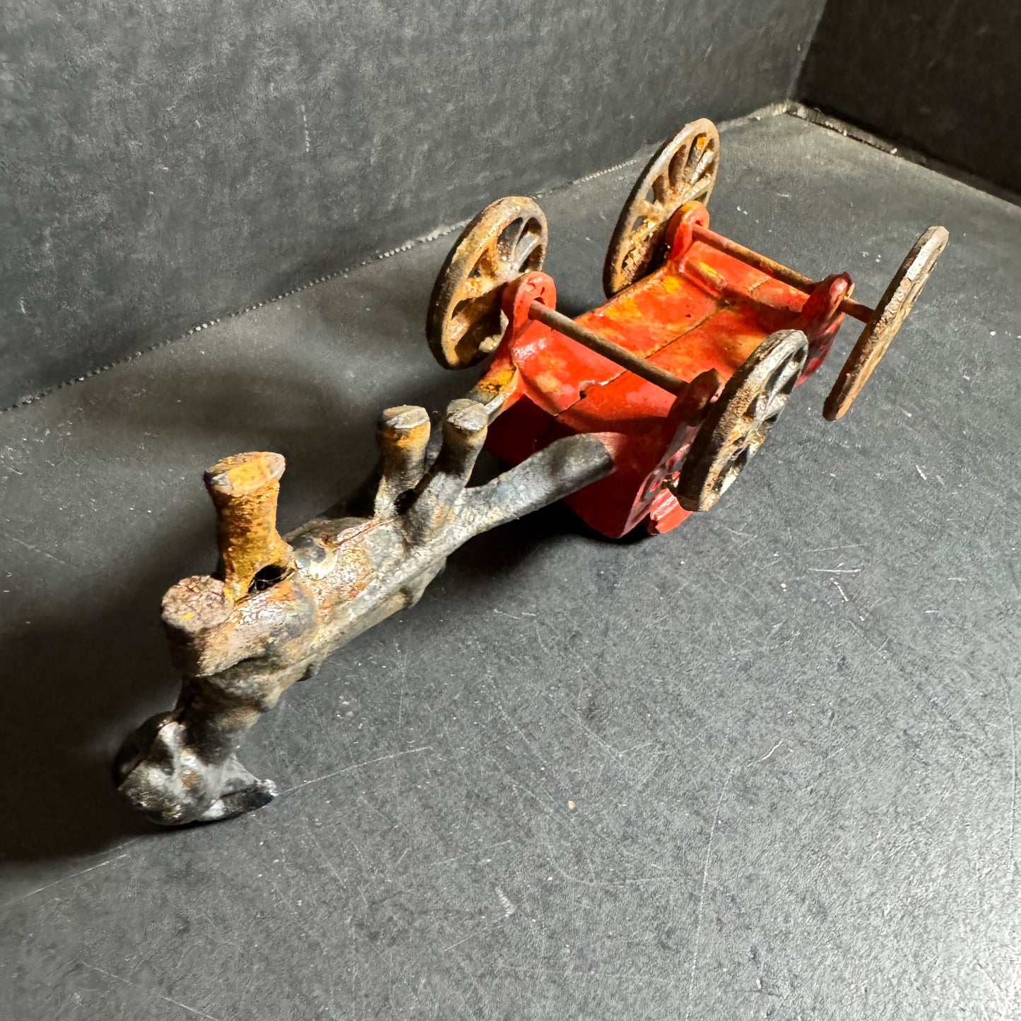 Expresso Red Toy Wagon with Horse Pull - Kids Vehicles [Item 0334]