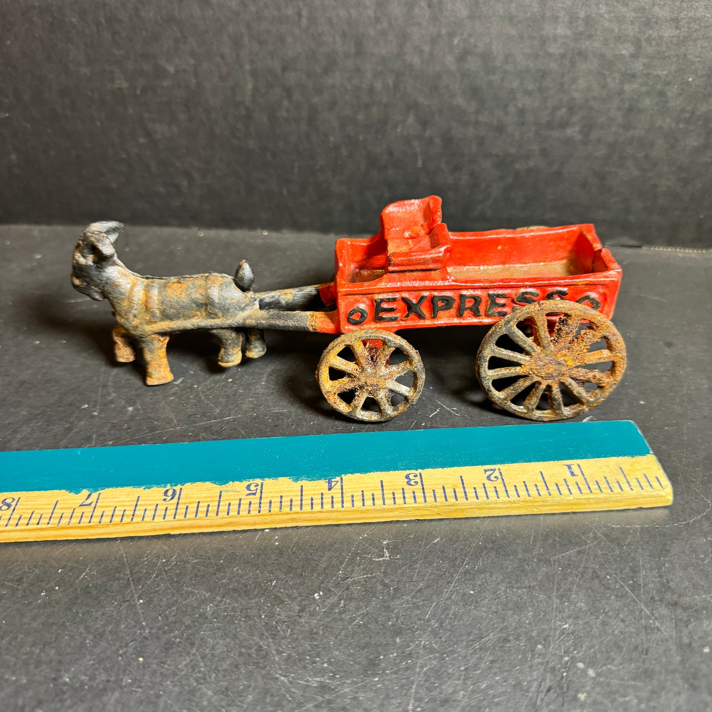 Expresso Red Toy Wagon with Horse Pull - Kids Vehicles [Item 0334]
