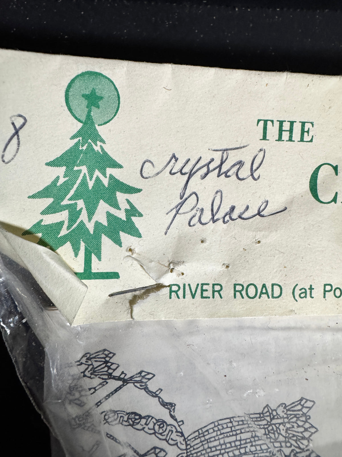 Vintage Crystal Palace Christmas Cracker Box Craft Kit [Item 0393]