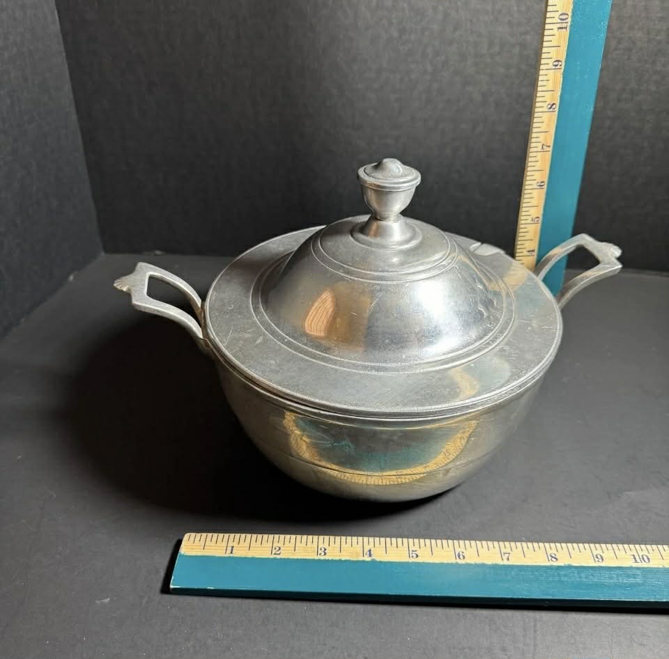 Vintage Othe Wilton Co. Pewter Serving Dish [Item 826]