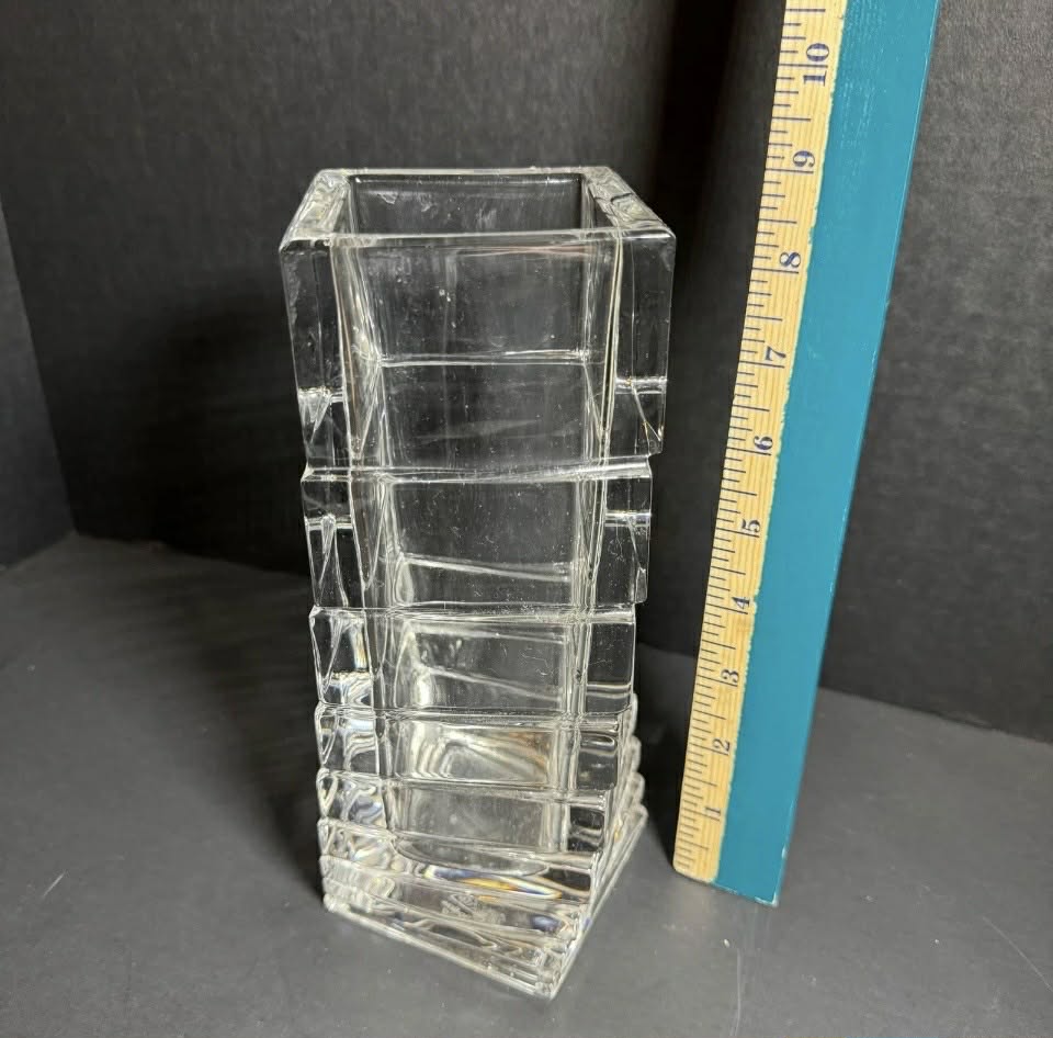 Funky Rosenthal Studio-linie Glass Flower Vase, Germany [Item 841]