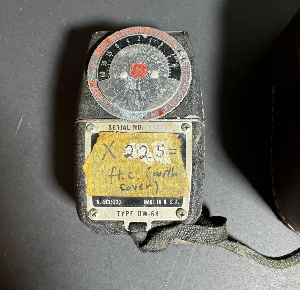 Vintage GE Light Meter [Item 856]