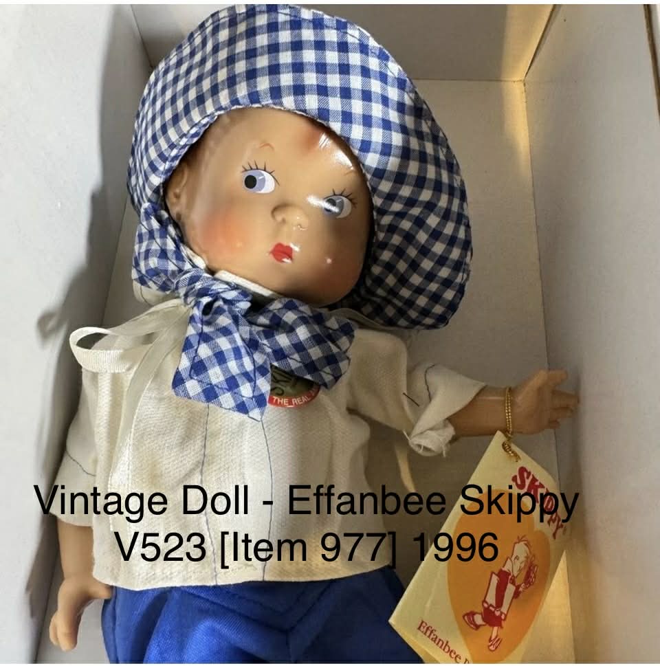 Vintage Doll - Effanbee Skippy V523 [Item 977] 1996