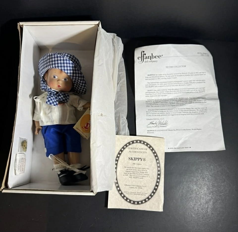 Vintage Doll - Effanbee Skippy V523 [Item 977] 1996